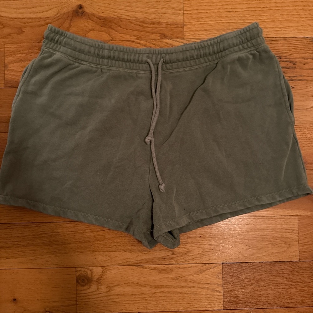 Aeropostale Olive Athletic Shorts